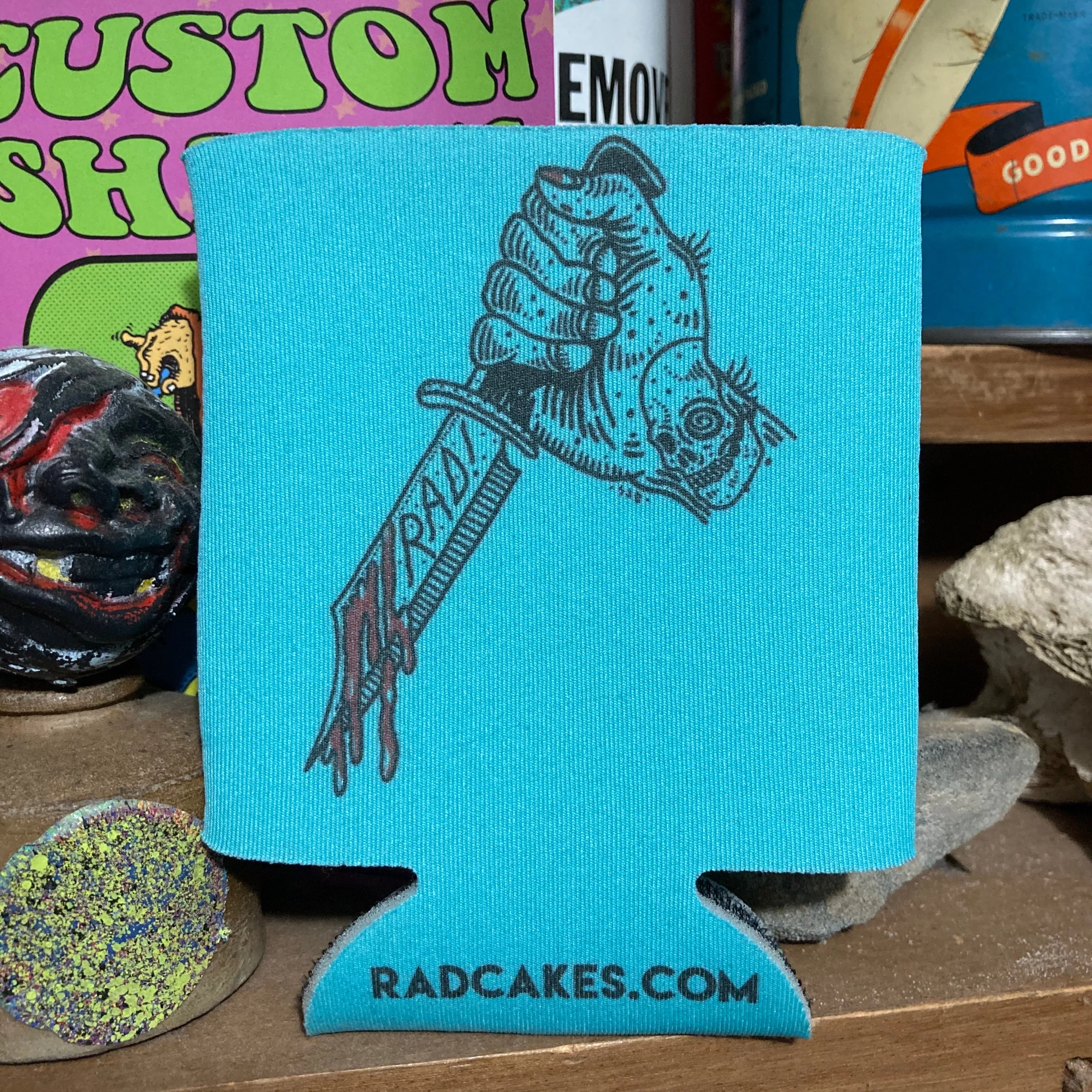 Dagger koozie by Space Bat Killer