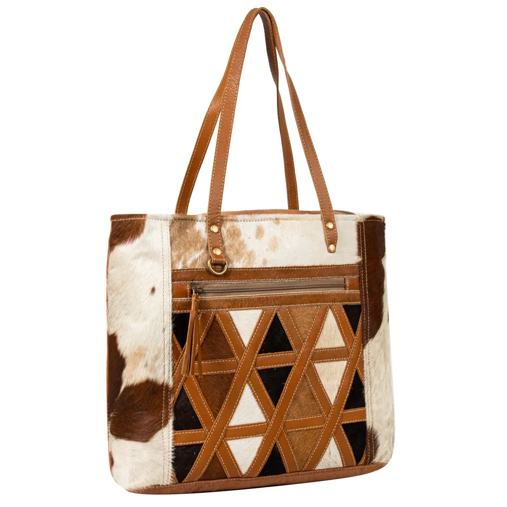 Dakota Plains Hair-On Hide Canvas Hairon Bag