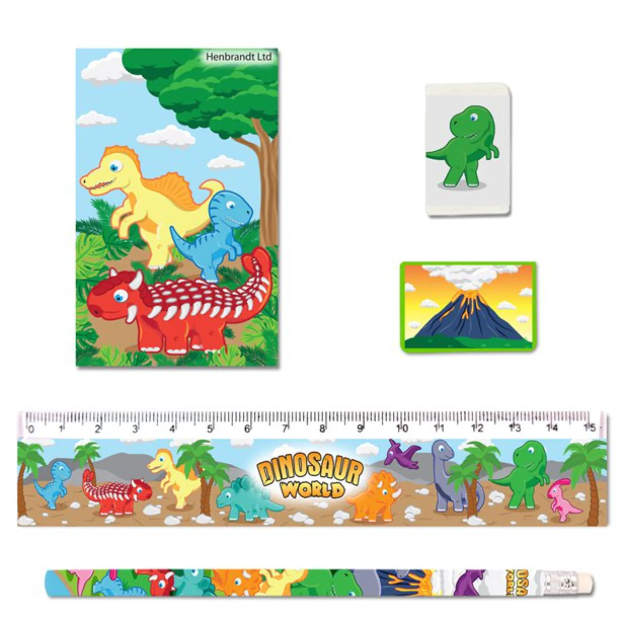 Dinosaur Stationery Set