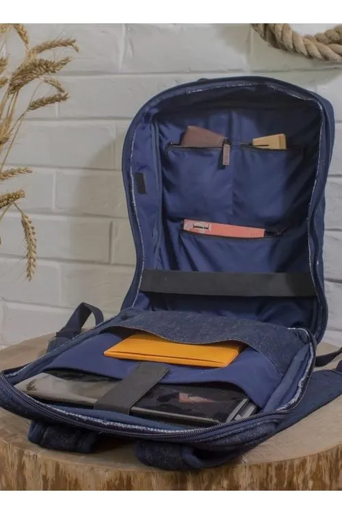 Dwij Unisex Denim Office Backpack