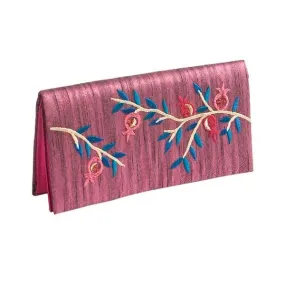 Evening Bag   Embroidery purple