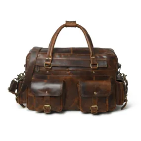 Finn Handcrafted Buffalo Leather Laptop Briefcase