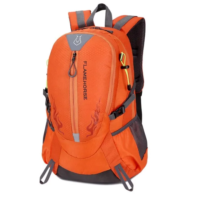 Flame Horse 30L Waterproof Nylon Hiking Backpack