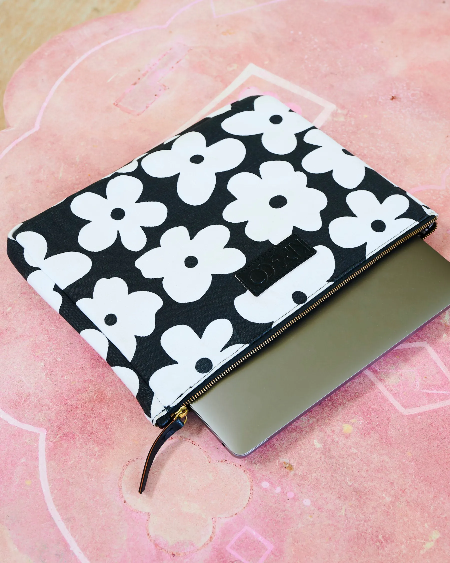 Flower Face Laptop Case