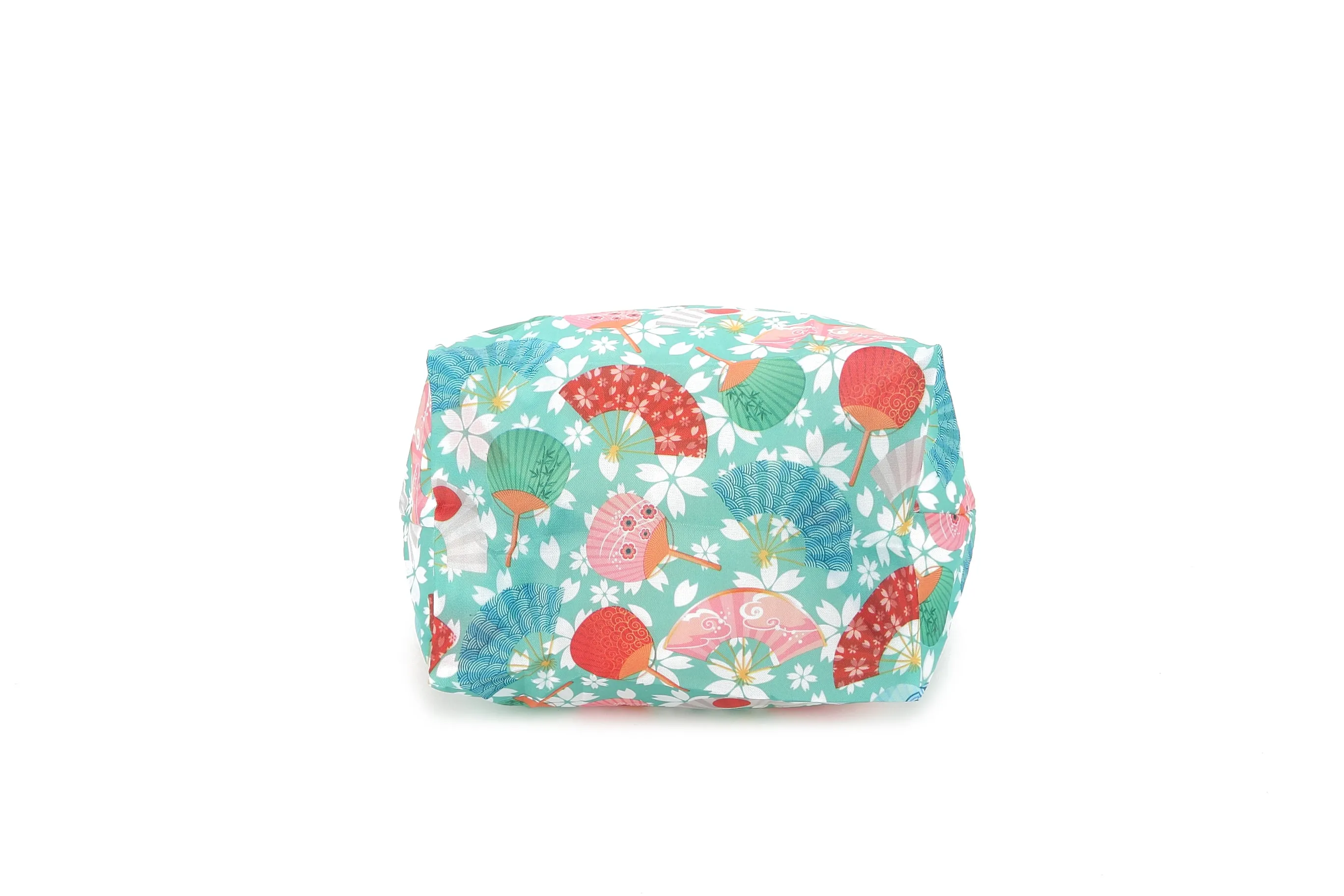 Foldable Bag Joy Japanese Floral Green