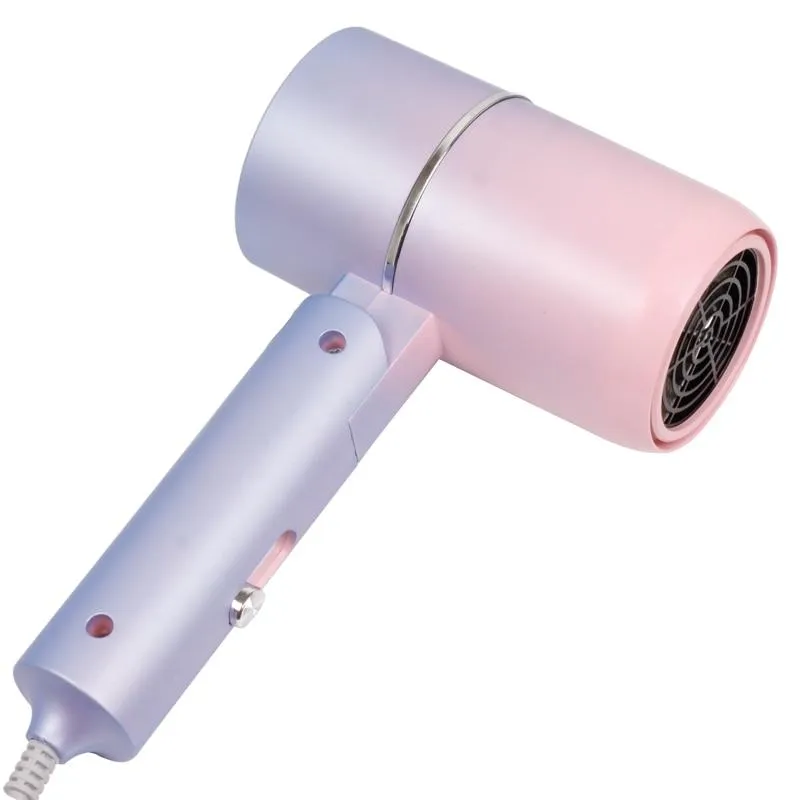 Folding Hairdryer 220V-240V 750W With Carrying Bag Hot Air Anion Hair Care For Home MIni Travel Hair Dryer Blow Drier Portable