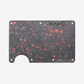 Front & Back Wallet Cover Plates (Nero/Rosso)