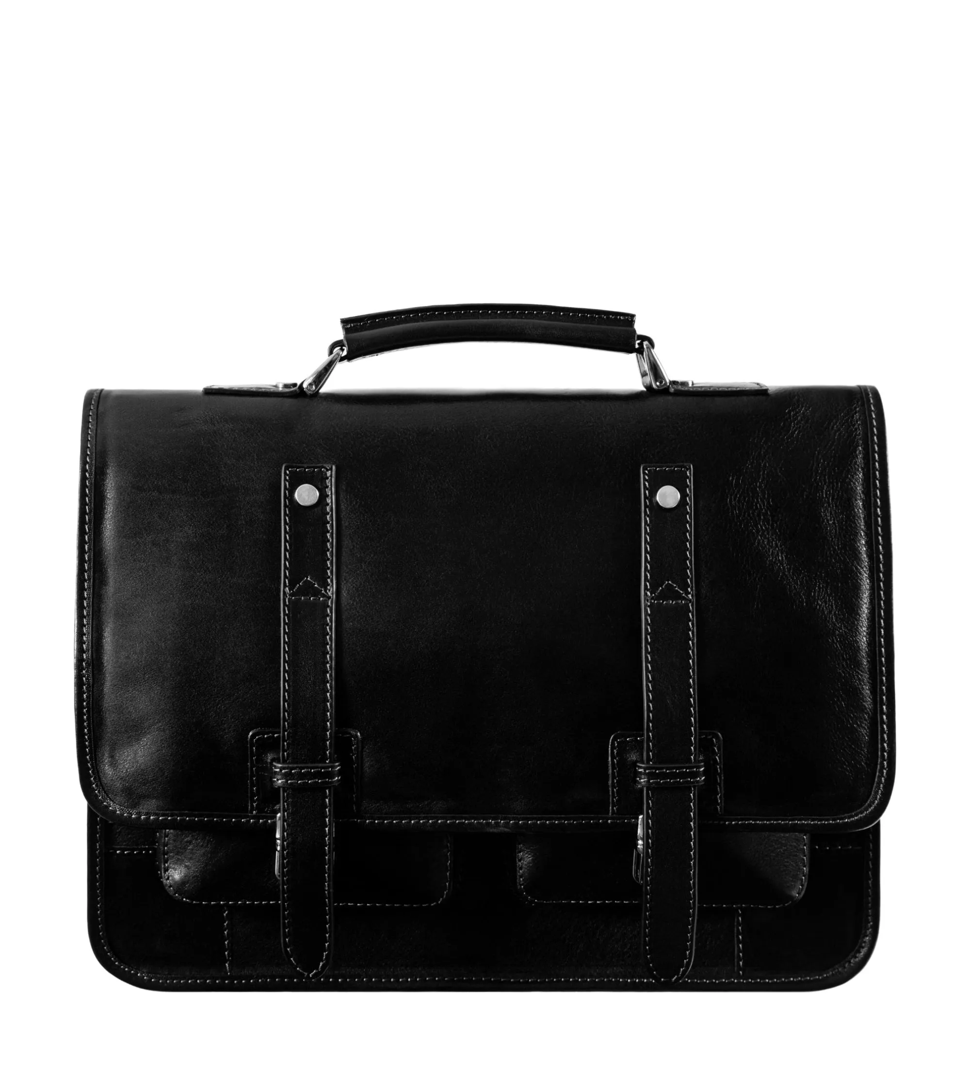 Full Grain Italian Leather Briefcase Backpack - A Midsummer Night's Dream