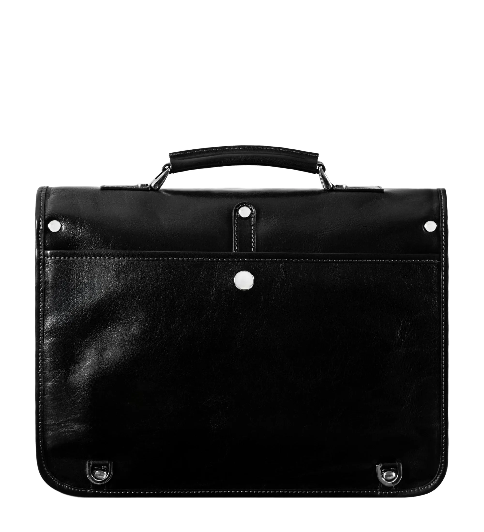 Full Grain Italian Leather Briefcase Backpack - A Midsummer Night's Dream