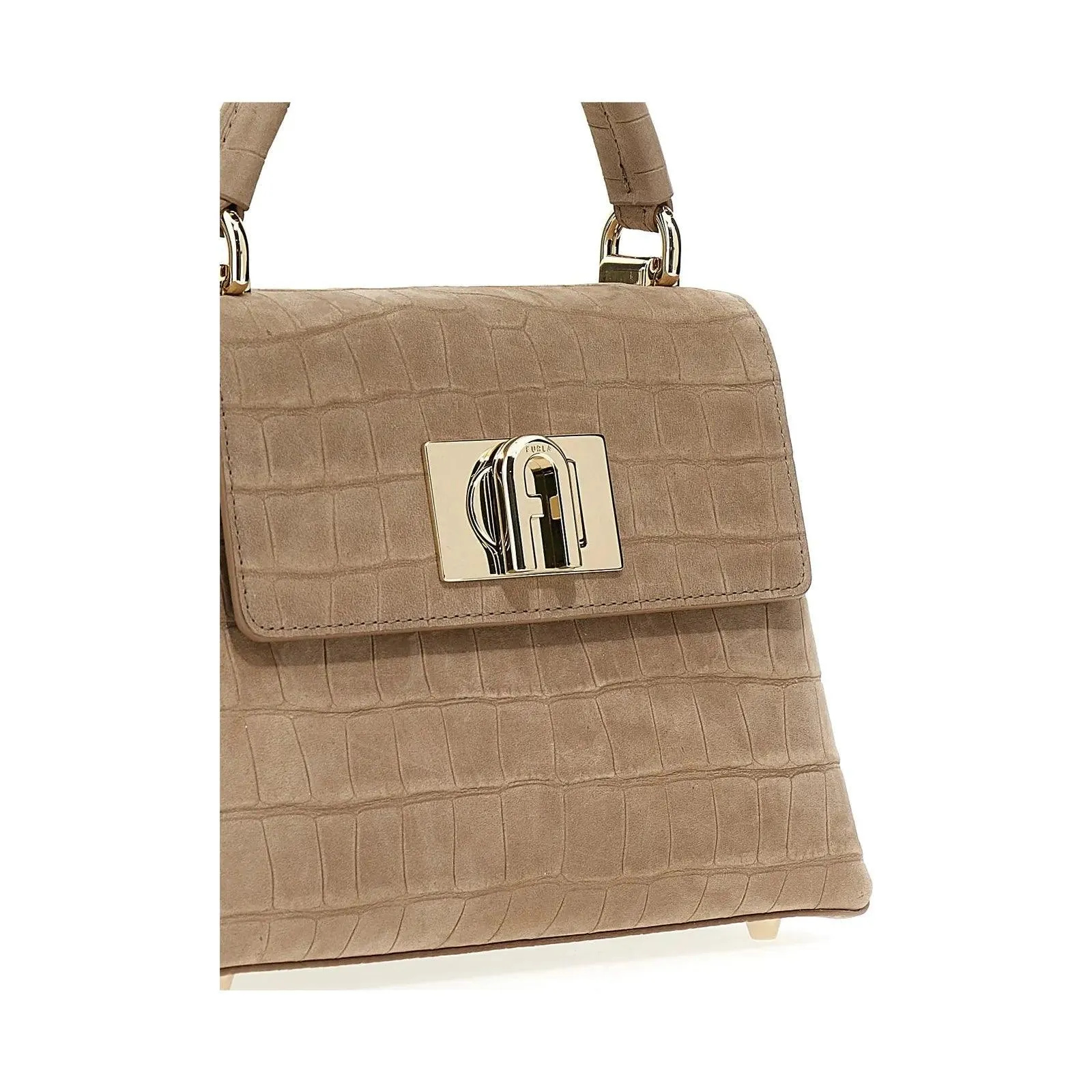 Furla 1927 Mini Top Handle - Greige