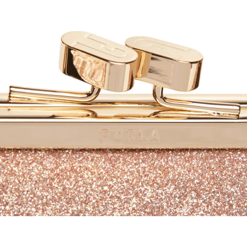 Furla Evening Mini Clutch Bag - Carne Pink