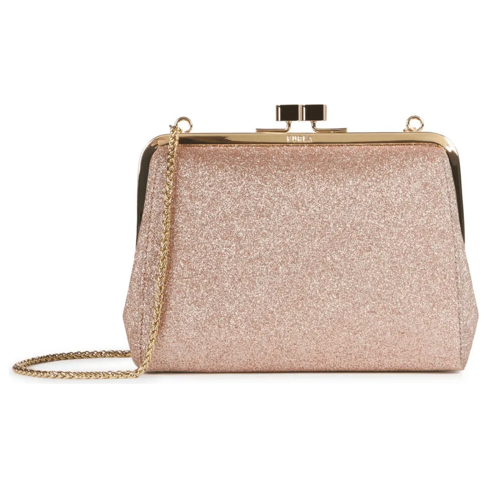 Furla Evening Mini Clutch Bag - Carne Pink