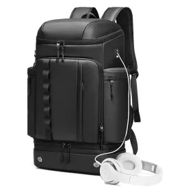 GLB003 - Sports Black Mult-Functional Laptop Bag