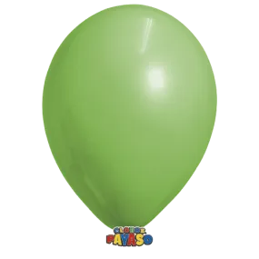 Globos Payaso 10in Balloon Pastel Dark Green 50ct