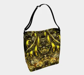 GOLDEN ALIEN TOTE BAG