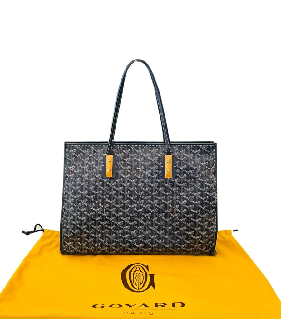 Goyard Marquises Goyardine Coated Canvas Tote Bag