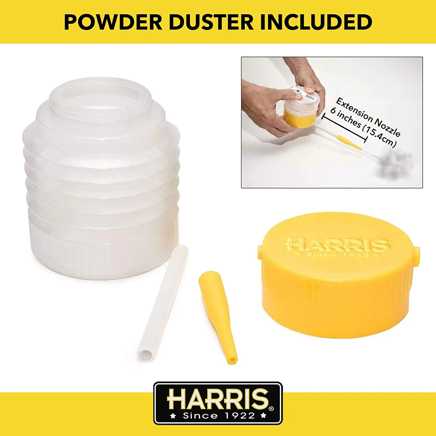 Harris Diatomaceous Earth Food Grade, 5lb with Powder Duster Included in The Bag