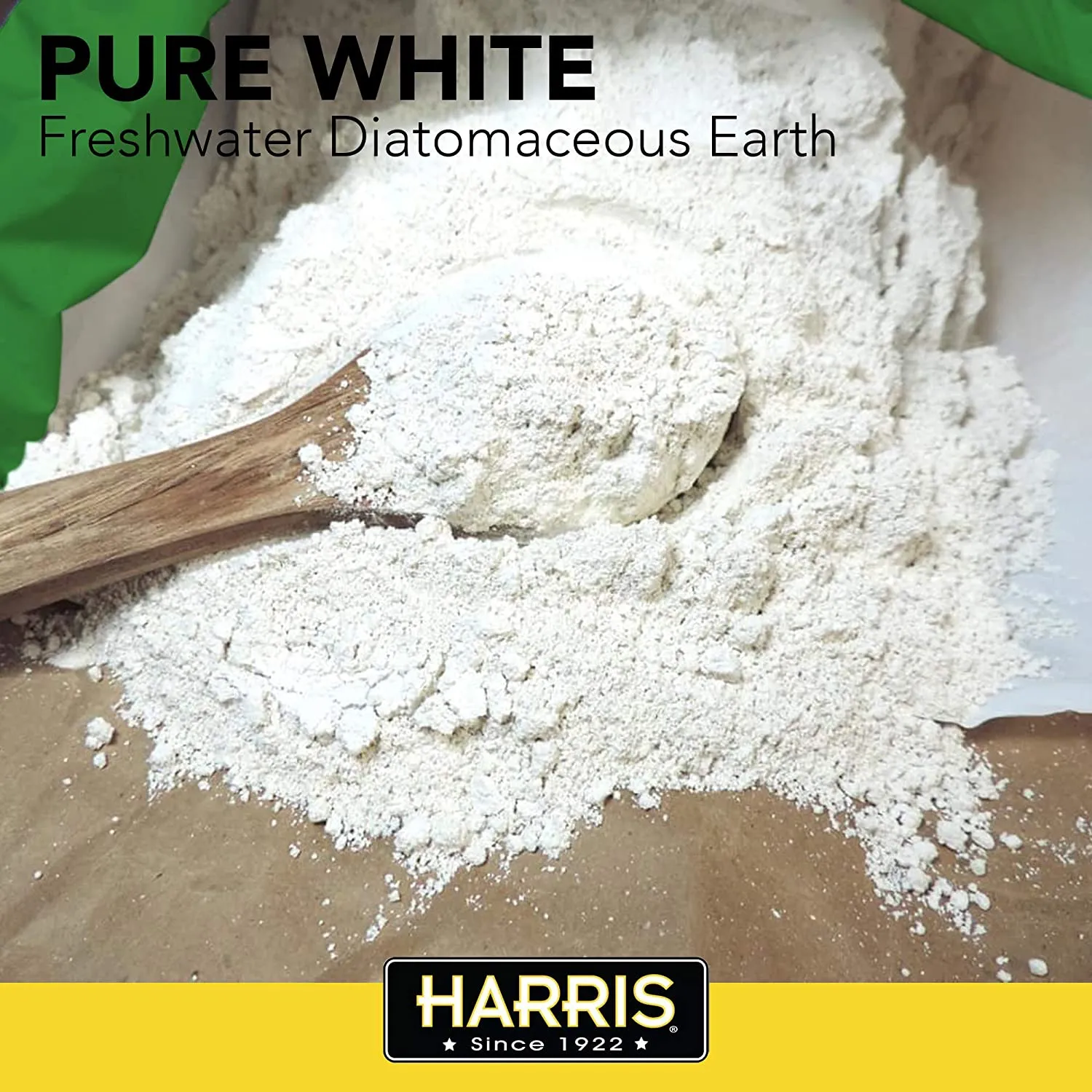 Harris Diatomaceous Earth Food Grade, 5lb with Powder Duster Included in The Bag