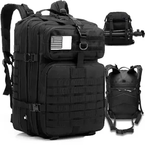 HKEEY Tactical Backpack, 40L Large Military Tactical Backpacks for Men, Hiking Backpack Daypack for Camping Trekking Hunting Motorcycle