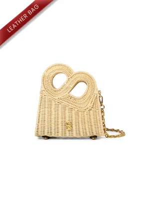 Hold Me Rattan Bag Small - Black