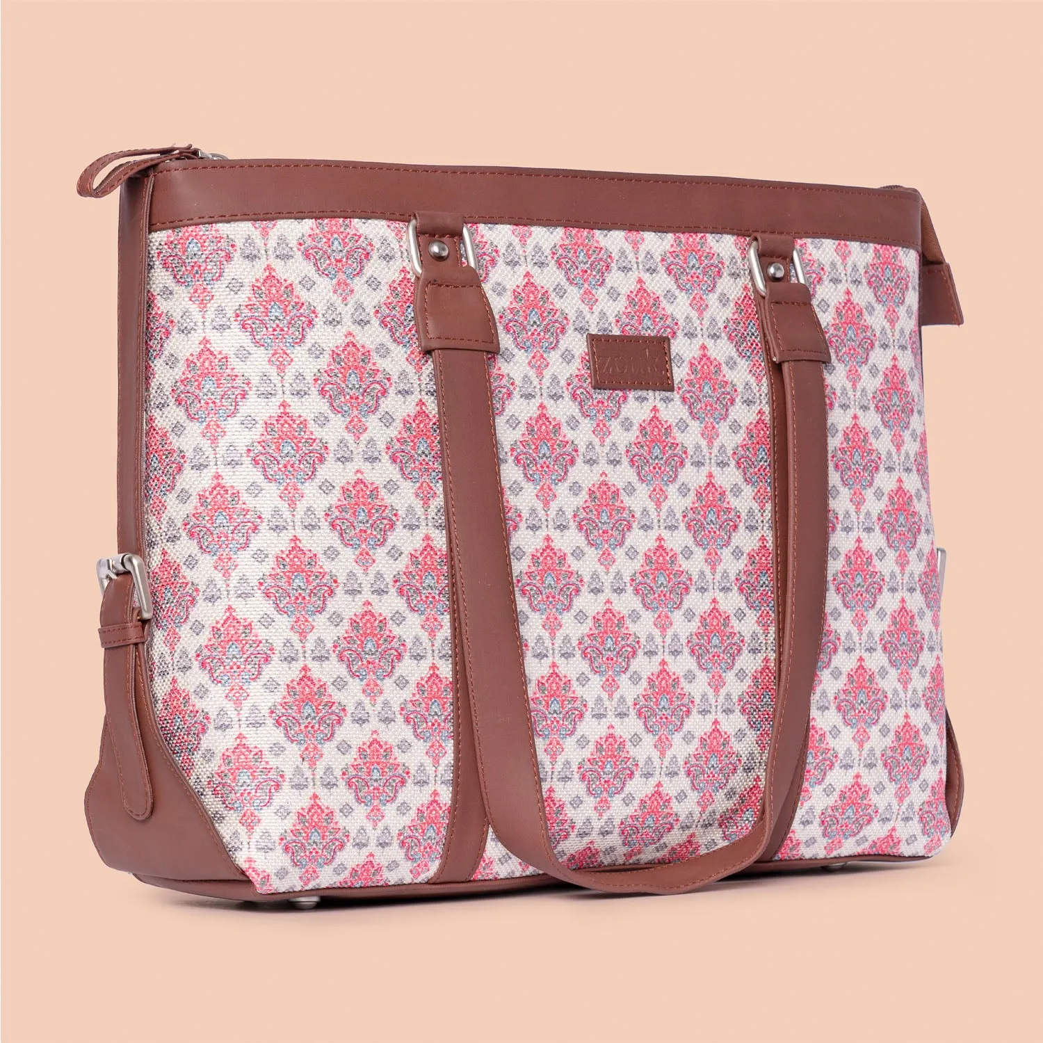 Kashmiri Tulips Women's Office Bag