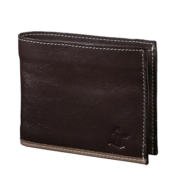 Kevin I | Leather Wallet For Men | 100% Genuine Leather | Lifetime Warranty | Colour: Black & Brown