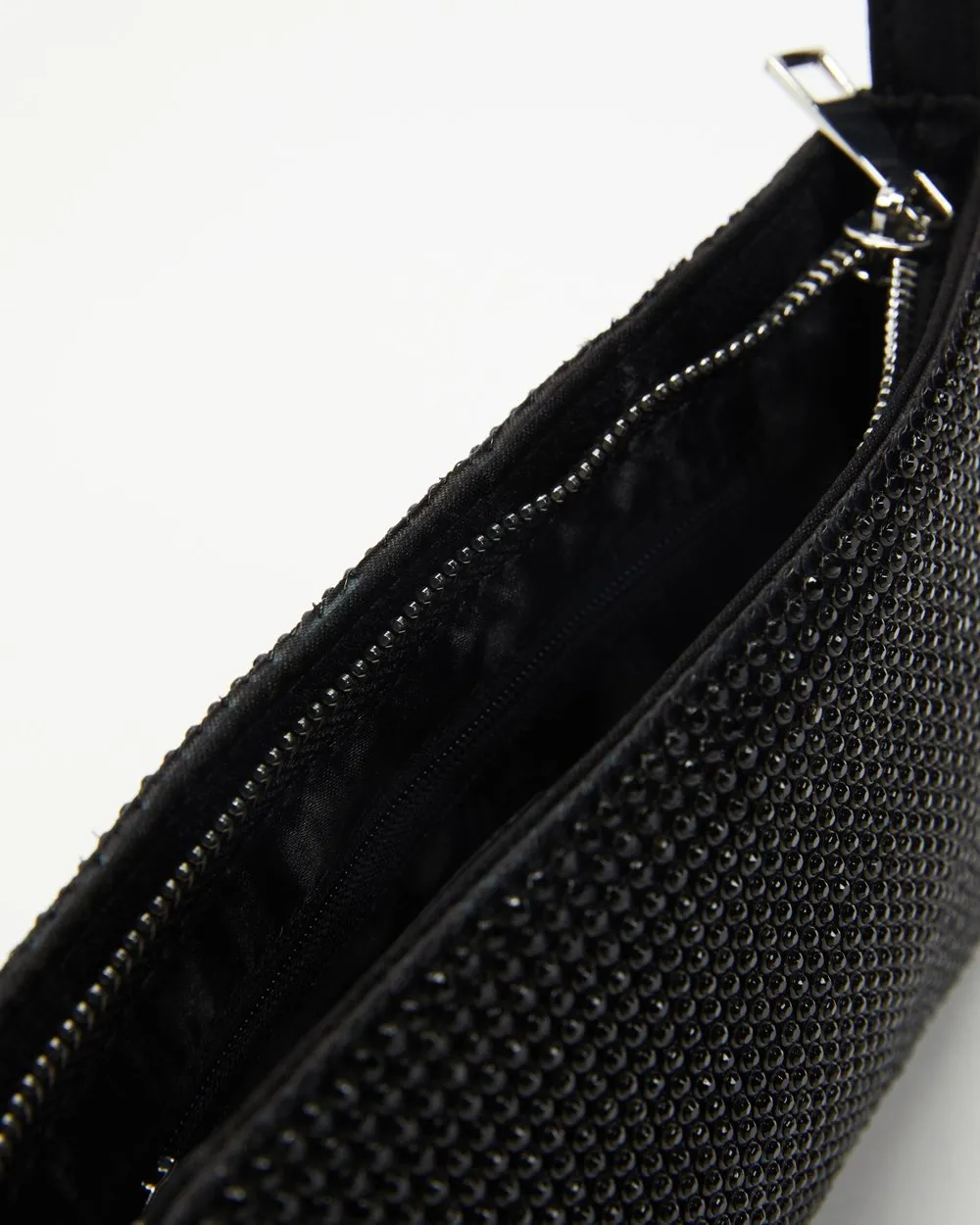 Kiz Shoulder Evening Bags - Black Diamante Bag