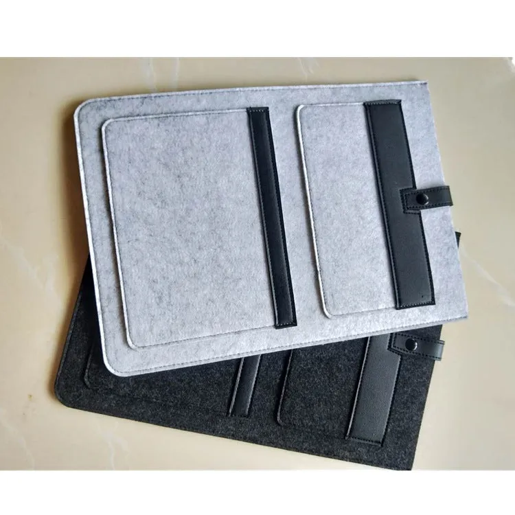 laptop felt with a stand-up tablet case