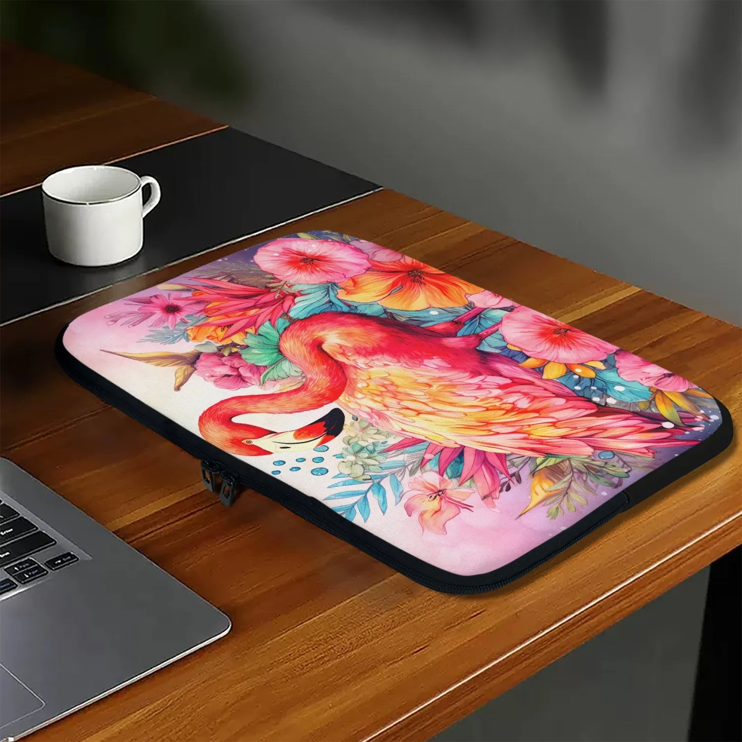 Laptop Sleeve - without handles - Flamingo