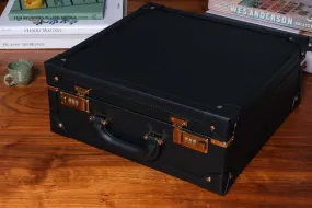 Large Collectors Briefcase - Black