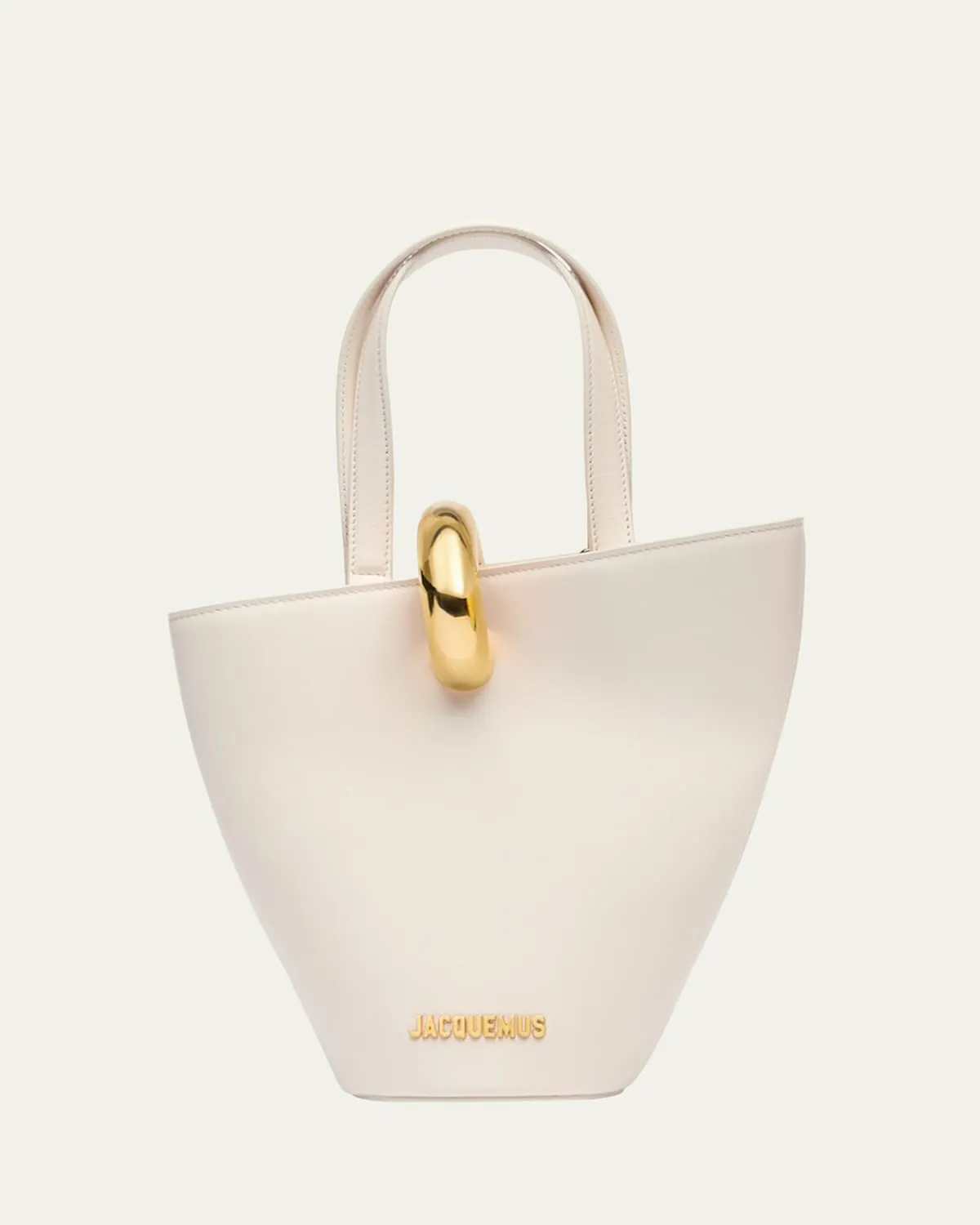 Le Petit Bambola Ring Leather Bucket Bag