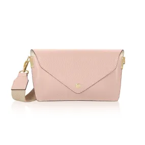 Leather Crossbody Mini Bag Smoke Rose