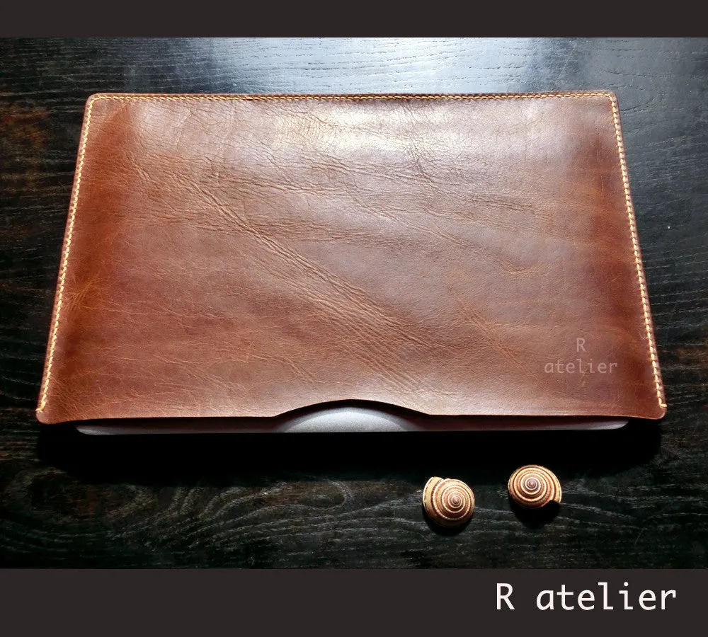 Leather MacBook Air/Pro Notebook Sleeve