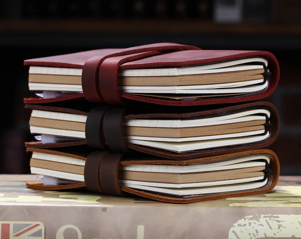 Leather Travel Journal Notebook