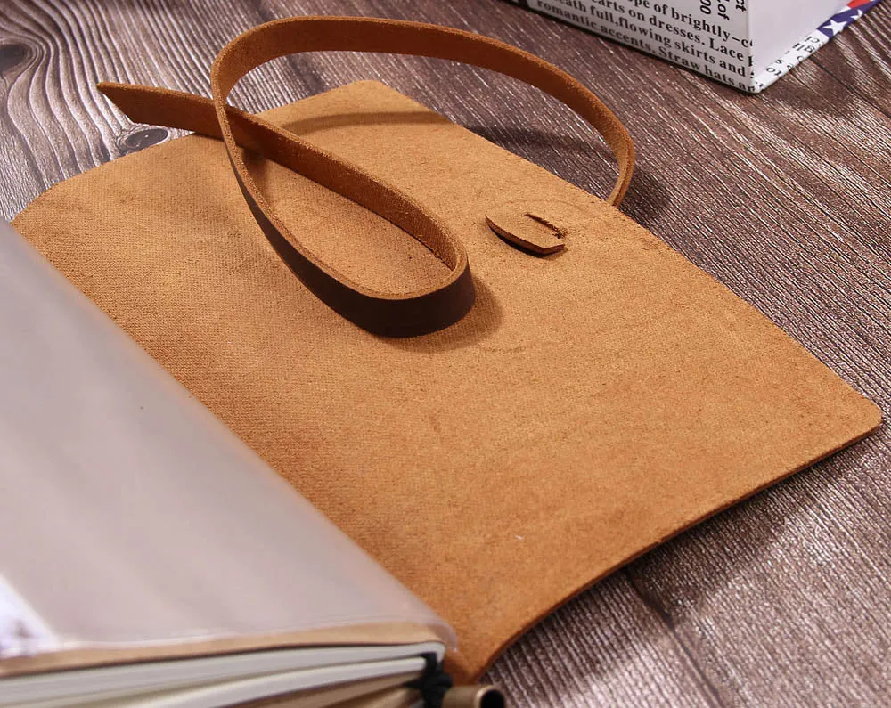 Leather Travel Journal Notebook