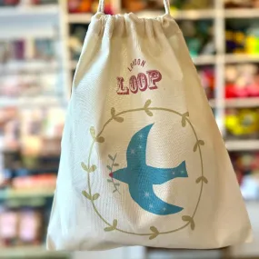 Loop Blue Dove Project Bag 2024