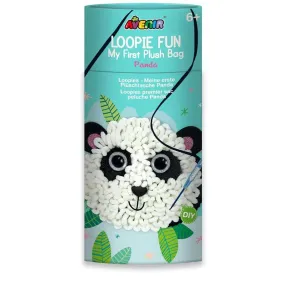 Loopie Fun - My First Plush Bag Kit - Panda