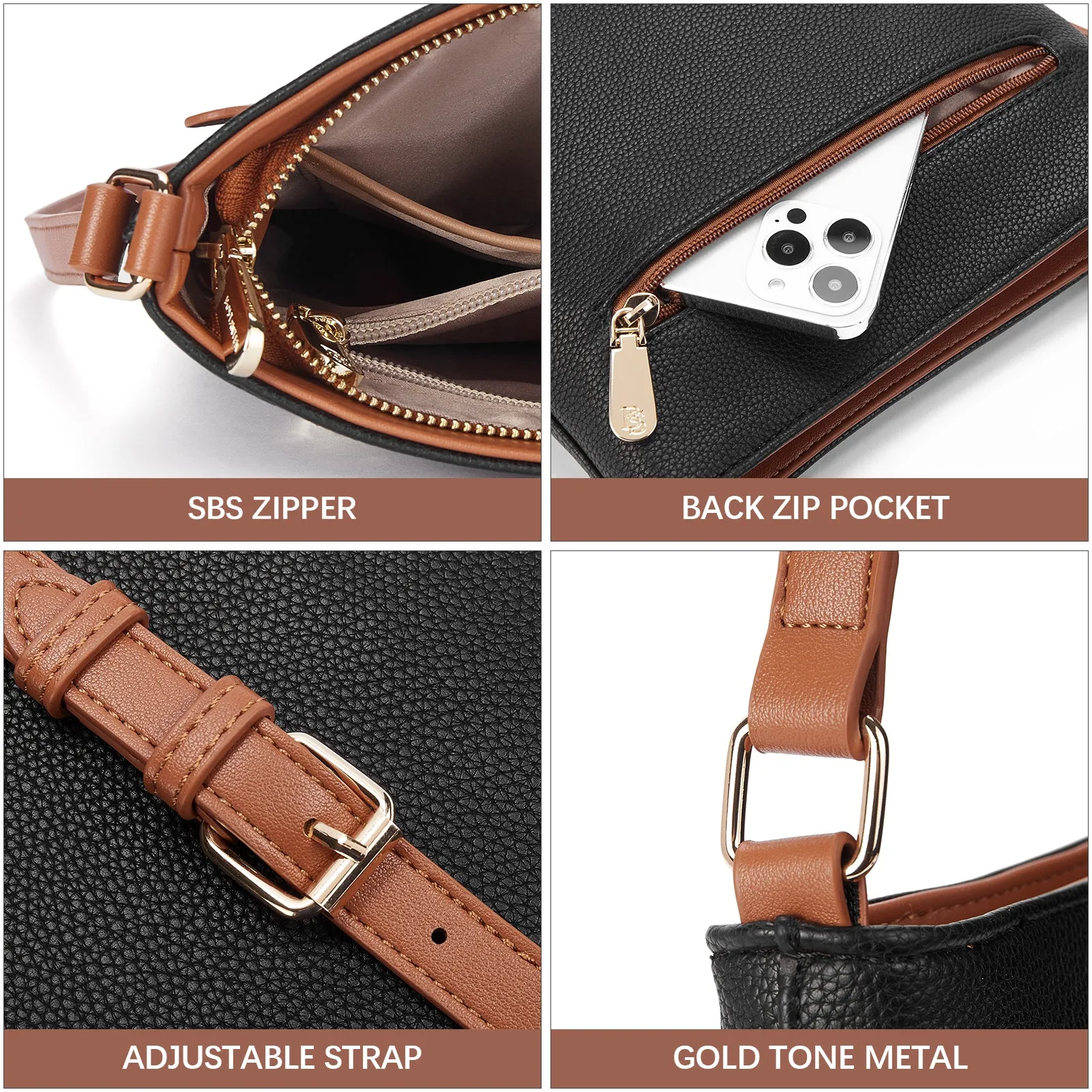 Lotty Keep Your Essentials Secure with a Crossbody Bag with Zipper