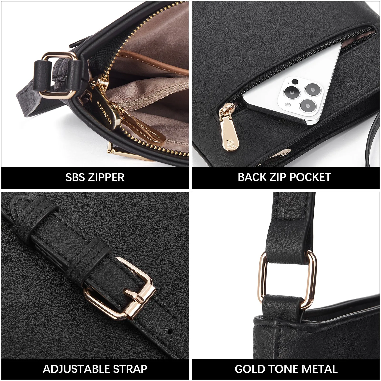 Lotty Keep Your Essentials Secure with a Crossbody Bag with Zipper