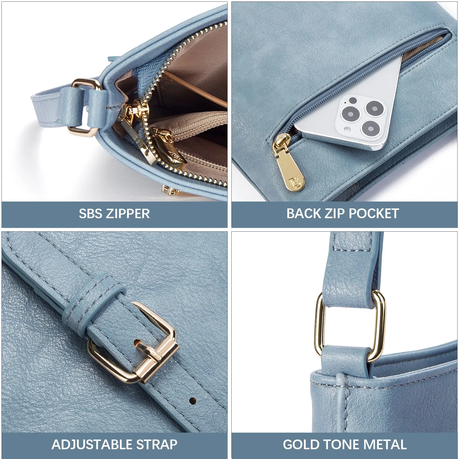 Lotty Keep Your Essentials Secure with a Crossbody Bag with Zipper