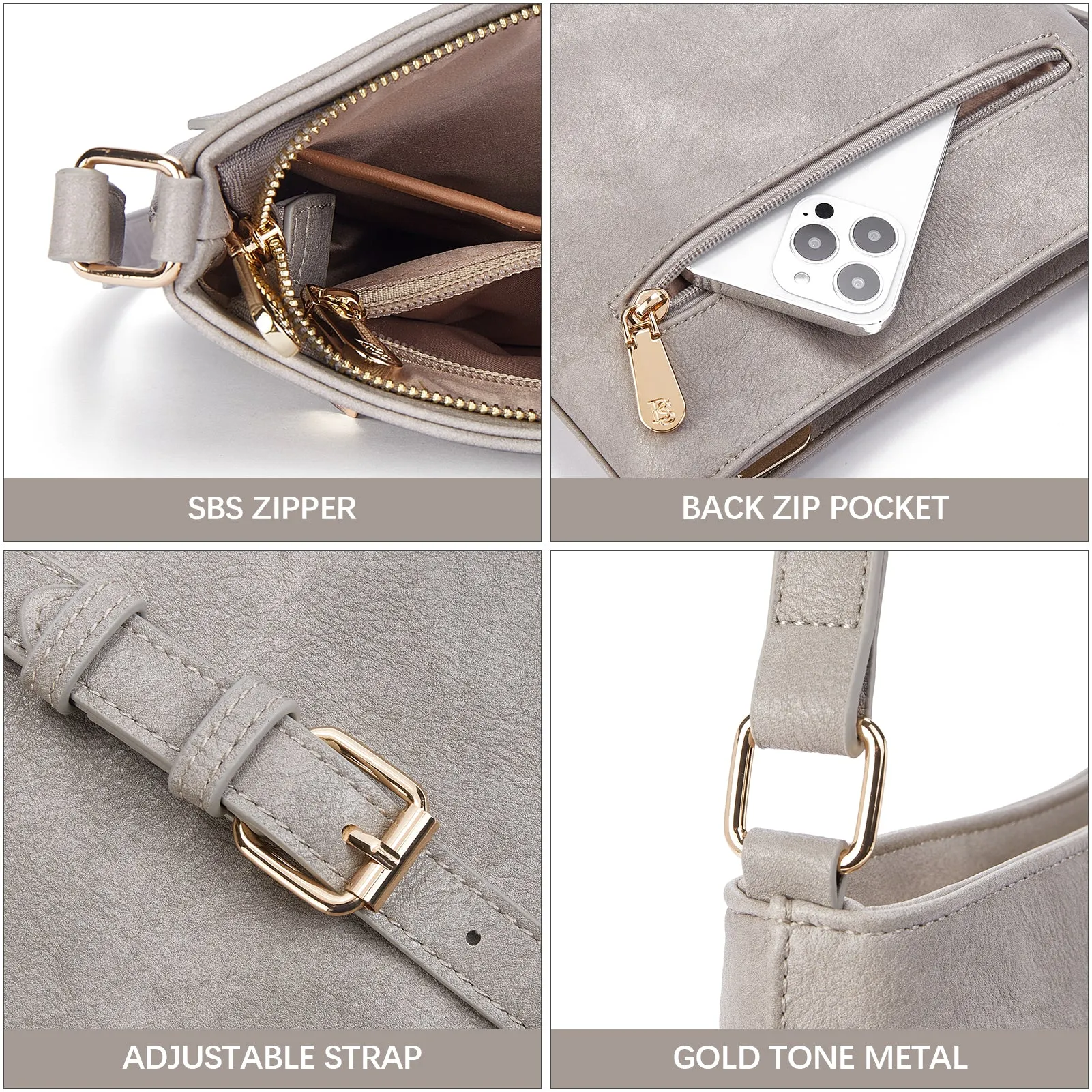 Lotty Keep Your Essentials Secure with a Crossbody Bag with Zipper