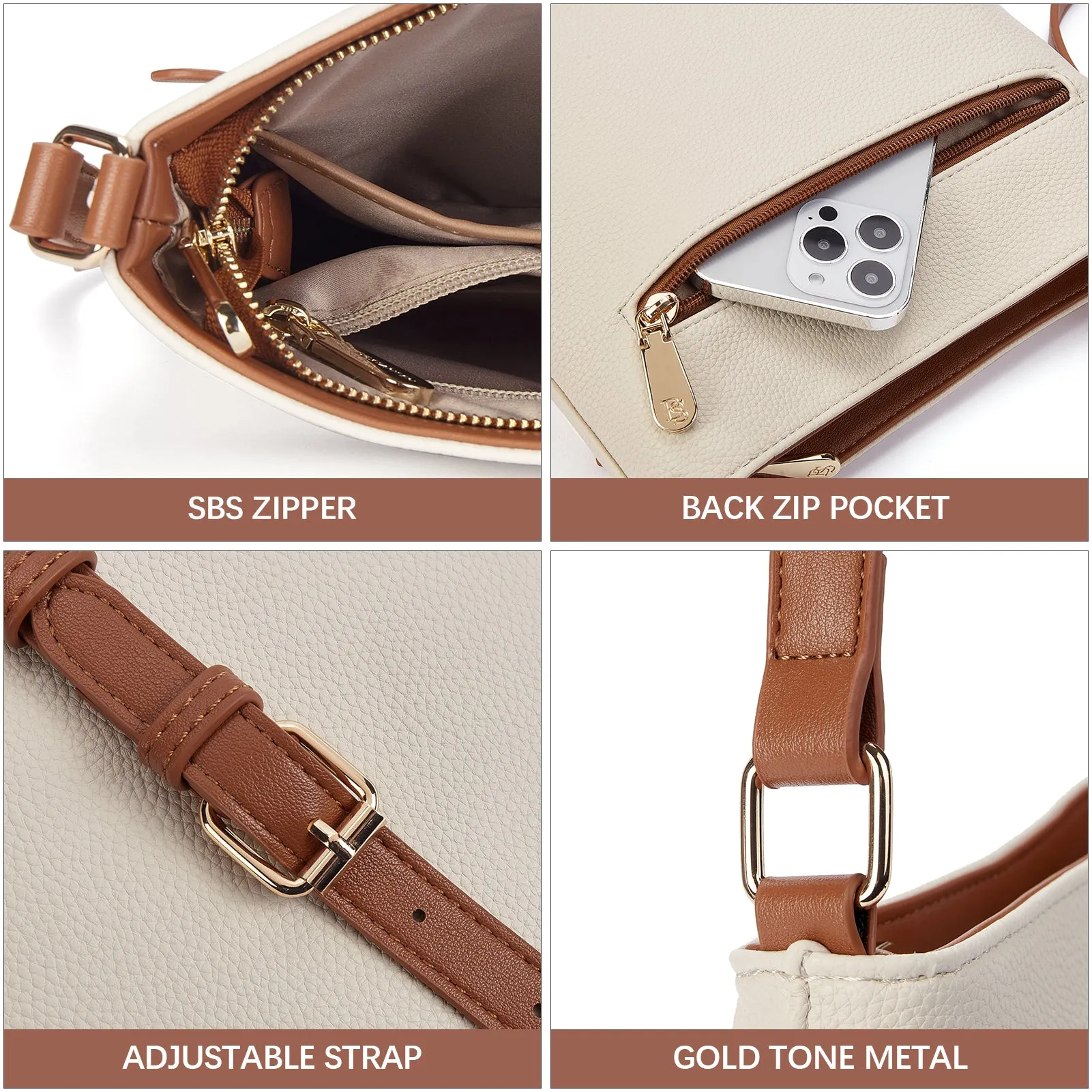 Lotty Keep Your Essentials Secure with a Crossbody Bag with Zipper