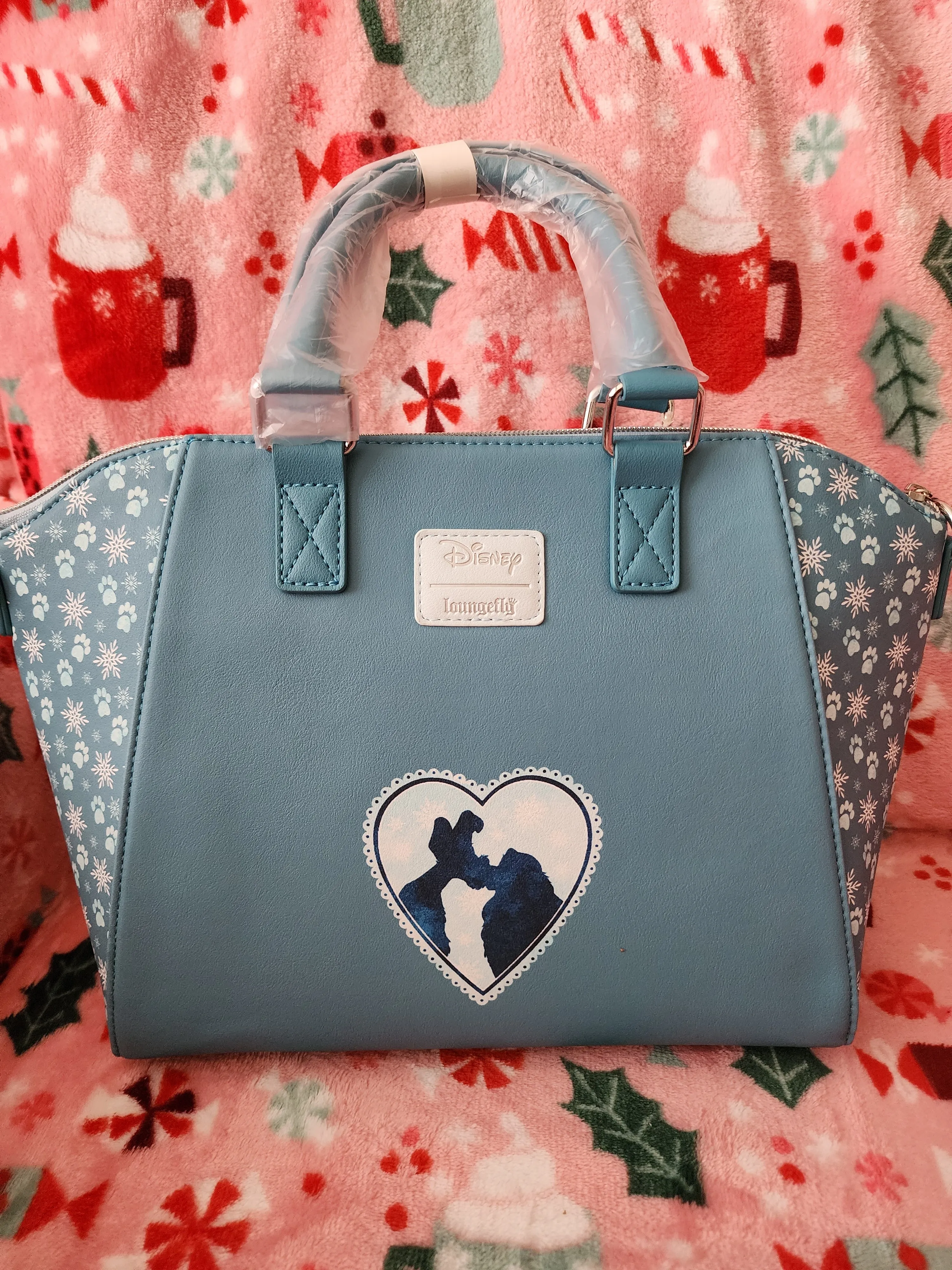 Loungefly Disney Lady and the Tramp Holiday Handbag