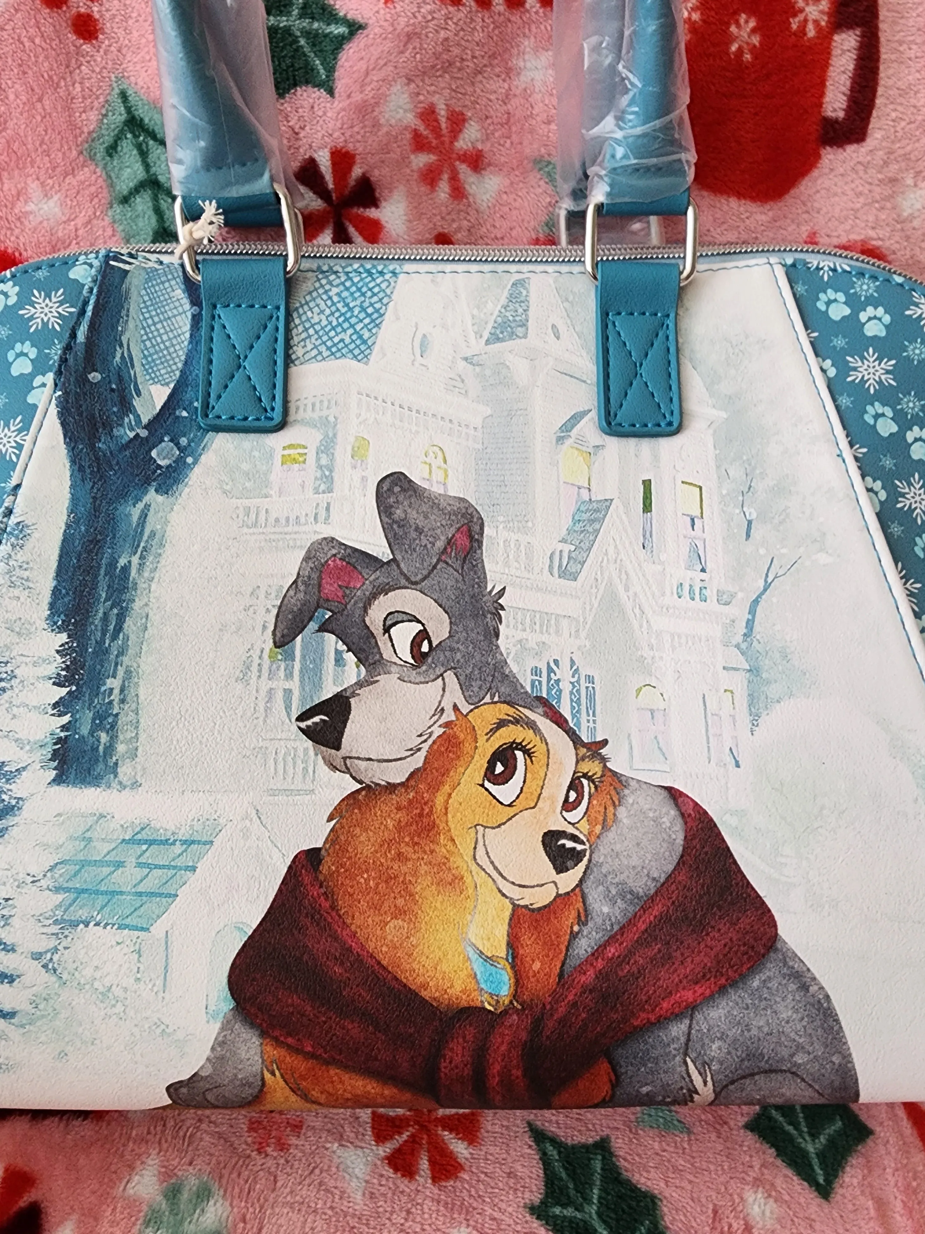 Loungefly Disney Lady and the Tramp Holiday Handbag