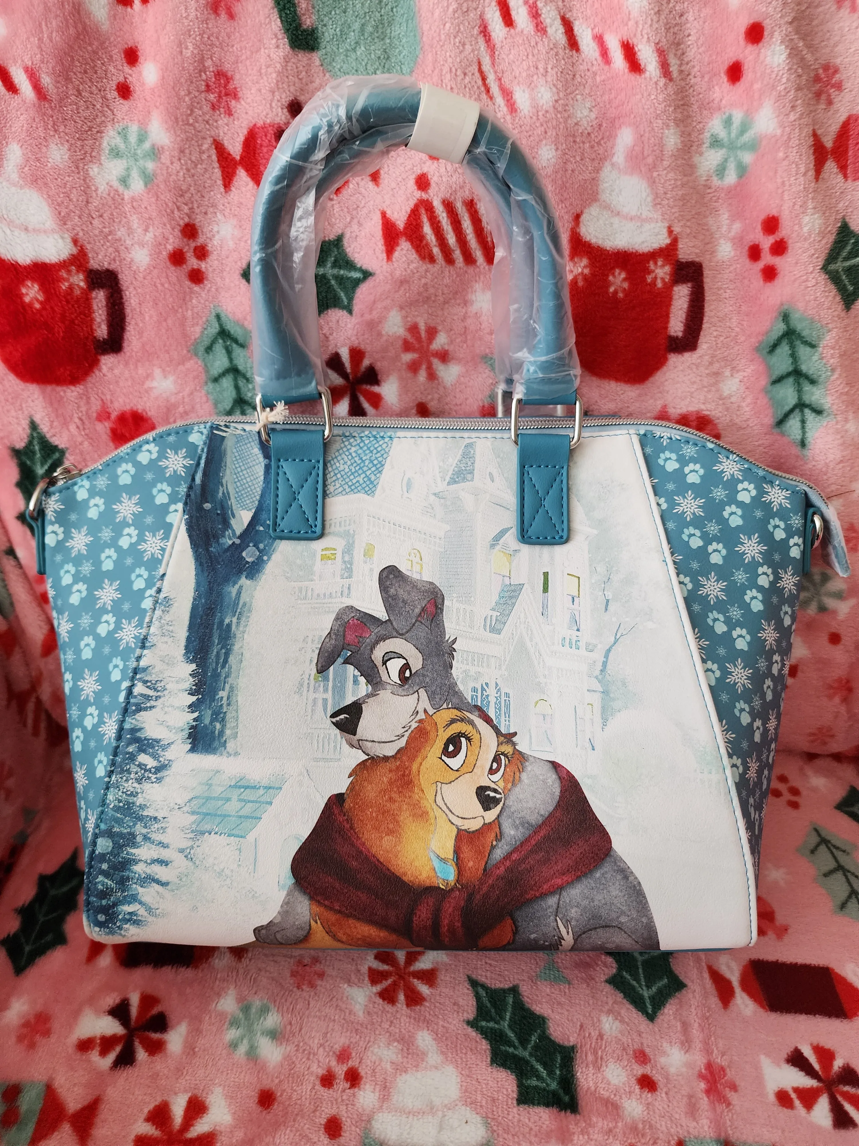 Loungefly Disney Lady and the Tramp Holiday Handbag