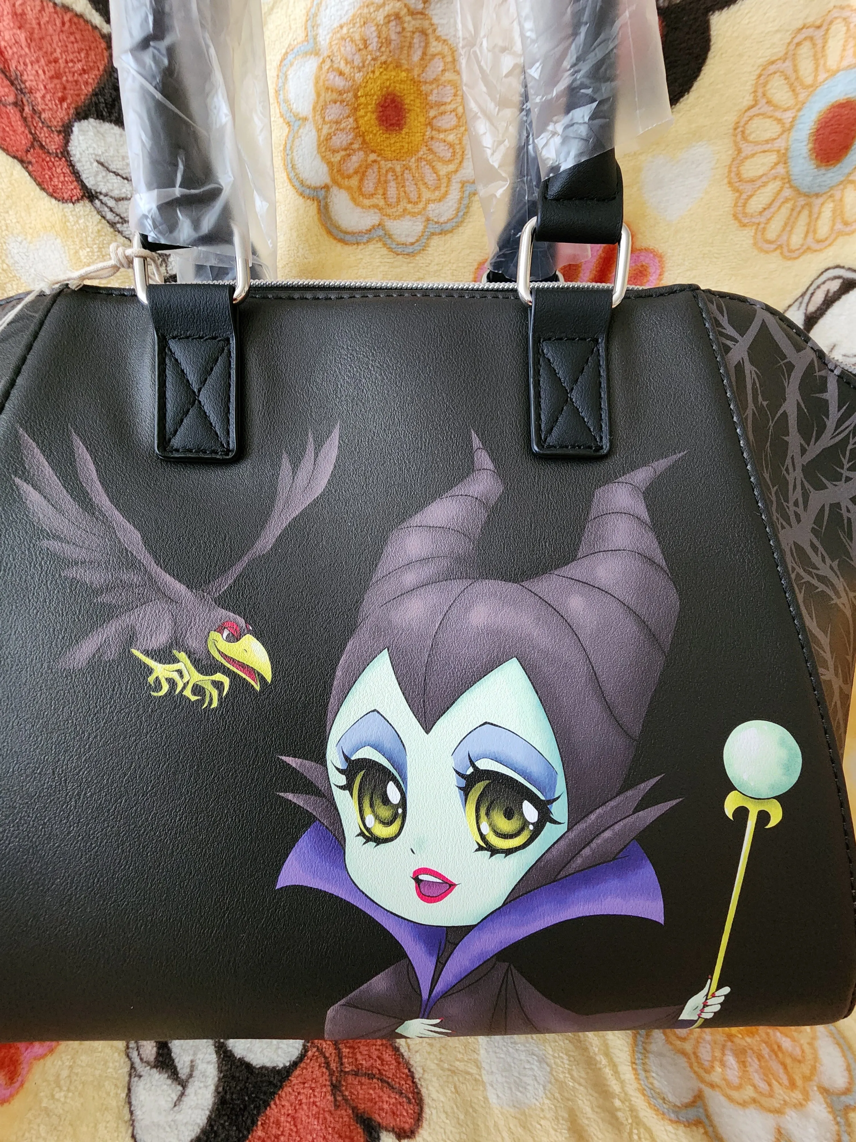 Loungefly Disney Malifacent Chibi Handbag