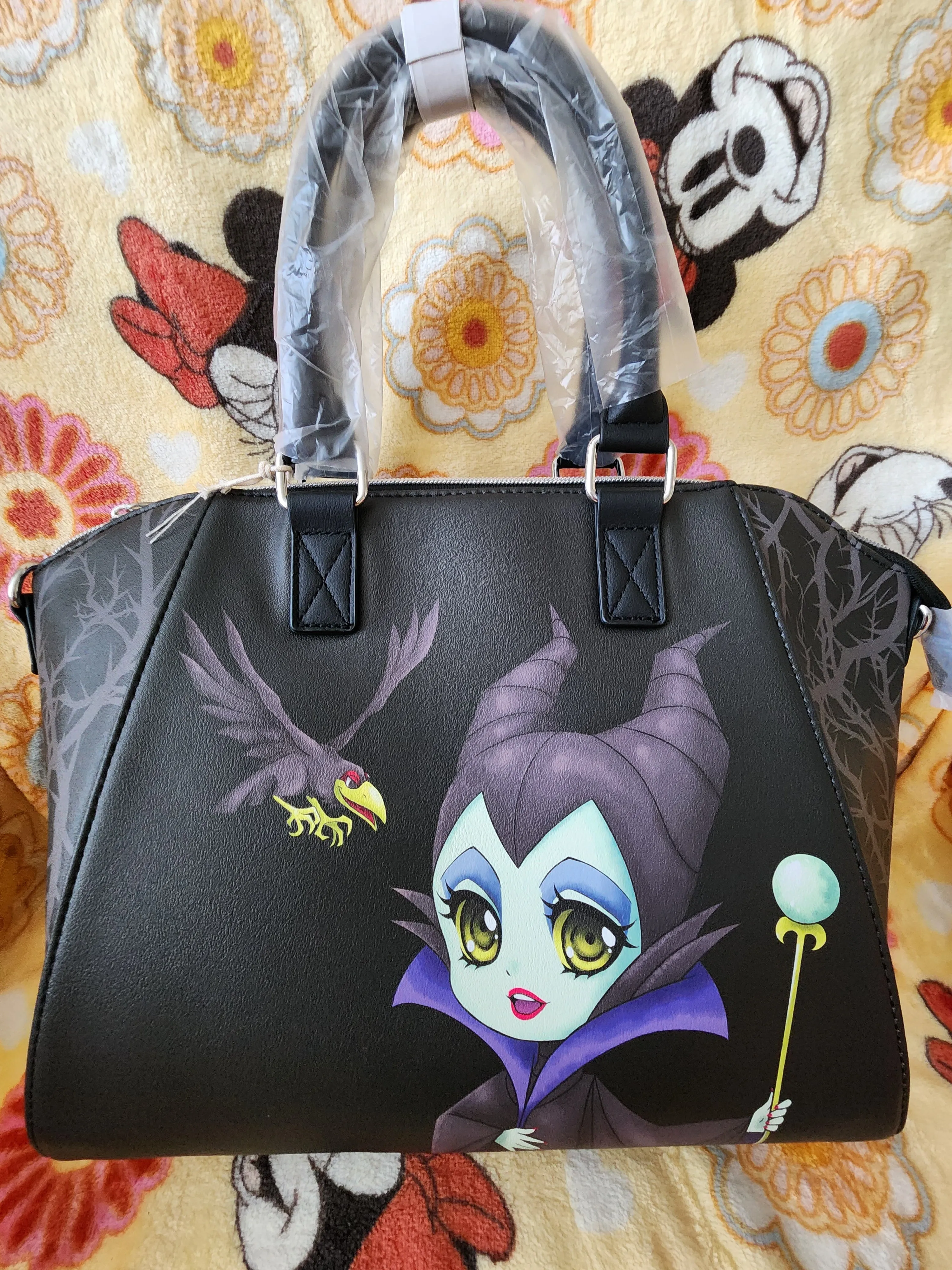 Loungefly Disney Malifacent Chibi Handbag