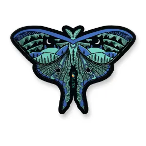 Luna Moth Sticker