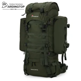 [M403] Mardingtop 65 10L Molle Hiking Internal Frame Backpacks with Rain Cover M403