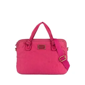 Marc Jacobs Fuchsia Nylon Pretty Laptop Bag